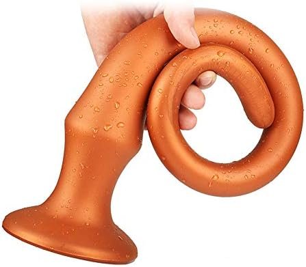 Super Long Anal Plug Dildo, Flexible Liquid Silicone Butt Plug Massage Stimulation For Men And Women Sex Factory (X-Large) - Image 2