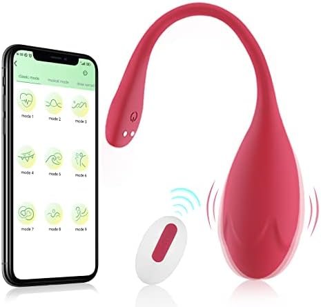 Bullet Dildo Vibrator Rose Sex Toy, Vibrators With Video App Remote Control, 9 Music Modes, Silicone Waterproof Magnetic Charging For Women Couple.