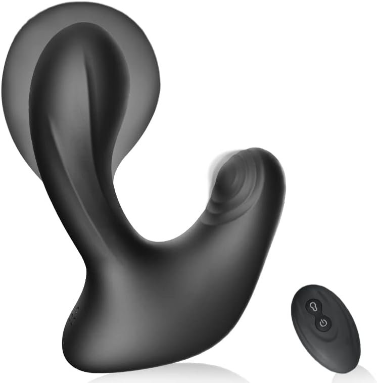 Automatic Inflatable Anal Vibrator With Self-Inflatable Prostate Massager, Two-Headed Massage Vibration And Flapping, Inflatable Butt Plug For Unisex G-Spot Vibrator Anal Sex Toy