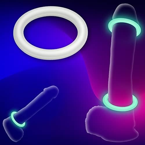 Romi Silicone Penis Cock Ring For Men 9 Pcs Delay Head Glans Ring Set Testicles Stimulates Erection Pleasure Enhancing Male Masturbation (3 Sizes) - Image 2