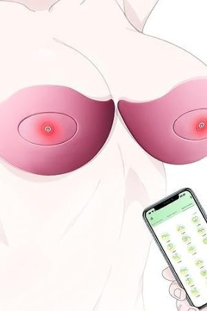 Nipple Vibrator Sex Toy - Vibrating Nipple Clamps Sucking Stimulator With 10 Powerful Vibration Modes App Remote Control, Adult Sex Toys Games Clitoral For Women Men Couples