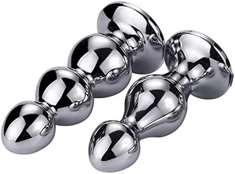 Stainless Steel Anal Beads Butt Plug With Big Ball And Purple Jewelry Prostate Massage Trainer Anal Dilator For Couple And Lovers(2) - Image 2