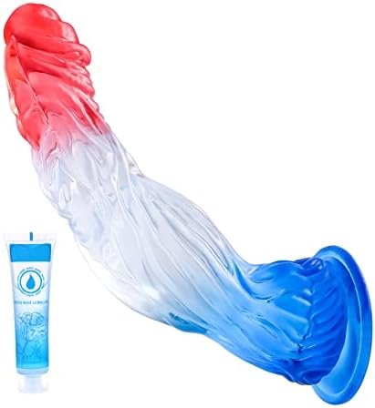 9.4 Inch Realistic G Spot Dildo - Queen Size Huge Thick Silicone Wolf Dildo For Vaginal Anal Prostate Massaging, Grilent Monster Cock Horse Dick Penis Dong For Men Women Sex Play