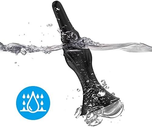 Anal Plug Vibrator, Rechargeable Waterproof Prostate Massager, Sex Toy With Horn Base Suitable For Beginners Advanced Users (Black) - Image 3