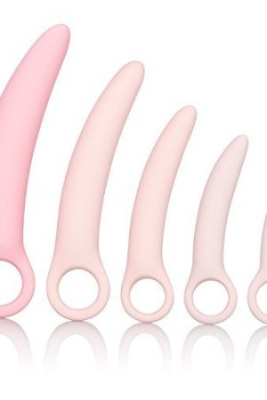 Calexotics Se-4805-05-3 Inspire Silicone Dilator Kit, Pink, 5Pcs