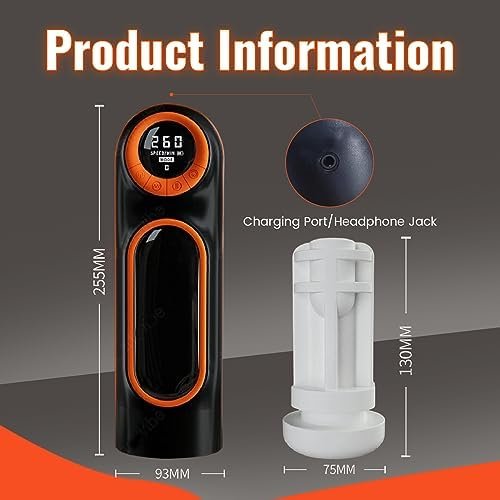 Pearlsvibe Automatic Male Masturbators Adult Sex Toys For Men With 10 Vibration Thrusting & 4 Suction For Penis Stimulation, 3D Realistic Vagina Pussy Man Masturbation Stroker - Image 3