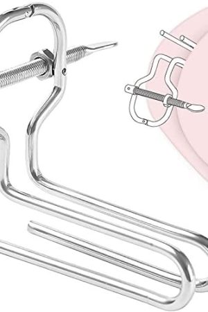 Difflue New Metal Vaginal Dilator๏ผ Metal Anal Plugs Adjustable Butt Plug With Stainless Steel Material