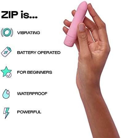 Unbound Zip Bullet: Powerful, Waterproof, Travel, Body Safe, Personal Massager (Pink) - Image 3