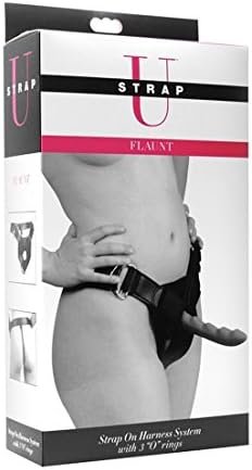 Strap U Flaunt Strap On Harness System, Black, (Ad703) - Image 2