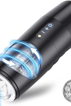 Automatic Male Masturbators Sex Toys For Men, Penis Pump Masturbators Cup Male Sex Toys With 8 Thrusting & Rotating Modes, Electric Men Masturbation Pocket Pussy Male Stroker Adult Sex Toy For Men