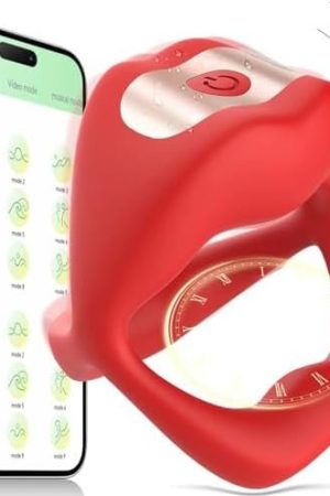 Vibrating Cock Ring Adult Sex Toys For Men Erection Enhancing, Remote Control Penis Ring Male Sex Toys With 9 Vibrating Modes, Long Lasting Stronger Strechy Male Vibrator For Men Or Couples Better Sex