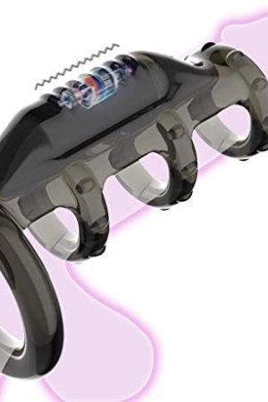 Aprobdsm 4 Ring Innovative Cock Ring Penis Ring For Men, Ultra Soft Stretchy Vibrating Penis Ring, Sex Toy Rings For Lasting Longer, Harder, Stronger Erection Pleasure Delay Ejaculation