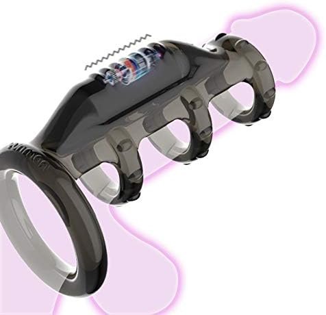 Aprobdsm 4 Ring Innovative Cock Ring Penis Ring For Men, Ultra Soft Stretchy Vibrating Penis Ring, Sex Toy Rings For Lasting Longer, Harder, Stronger Erection Pleasure Delay Ejaculation