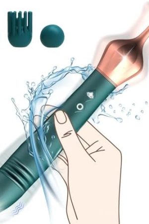 Rechargeable Waterproof Vibrating Clitoris Stimulator Massager With 10 Frequency Vibrations For Masturbation, Couples (Bobo-Greener)