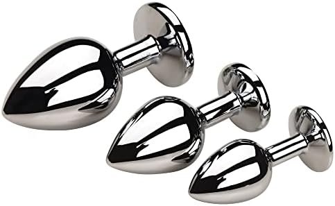 Expanding Plug Toys Anal Plug Butt Toy Plug Trainer Kit Waterproof Stainless Steel Expanding Sex Toys For Men Women Couples - Image 2