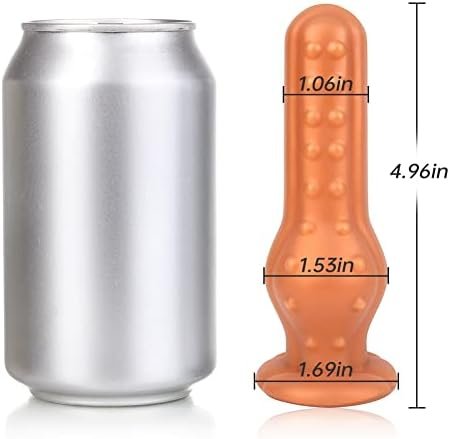 Fst Silicone Anal Plug With Ball Super Strong Butt Plug With Massage Prticles Flexible Anal Training Toy For P-Spot Stimulation Adult Anal Sex Toy For Man Women Beginner - Image 2