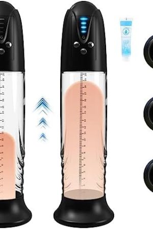 Electric Male Penis Pump Sex Toys, Adult Toys Automatic Penis Enlargement Extend Vacuum Pump Stimulator With 4 Suction Modes, Penis Enlarge Air Pressure Device, Adult Male Sex Toy & Games For Man Men
