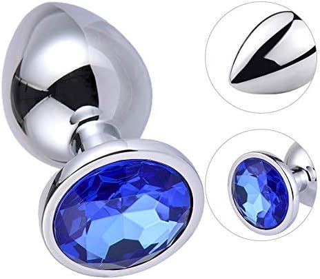 Stainless Metal Anal Butt Plugs Jewelry Anal Trainer Toys Fetish Kinky Sex Love Games Unisex Valentine 'S/Birthday Gift For Lover Romi (Big) - Image 2