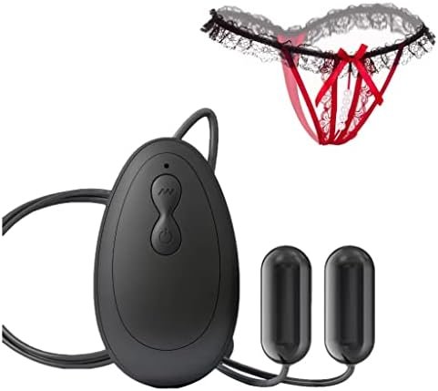Remote Control Panties Vibrator, 20 Modes Double Bullet Vibrator - For Vagina Stimulator, Waterproof Massager Sex Toys For Couples