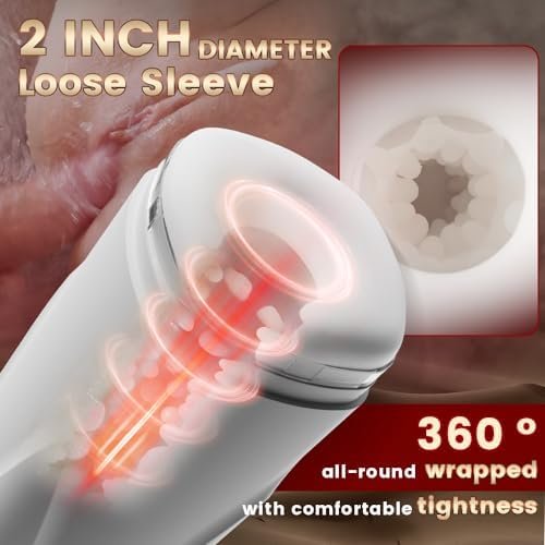 Automatic Male Masturbator Cup With New Strenching Mode, Electric Male Sex Toy With Thrusting And Vibrating For Penis Stimulation, Pocket Pussy Stroker With 3D Texture For Men Masturbation - Image 2