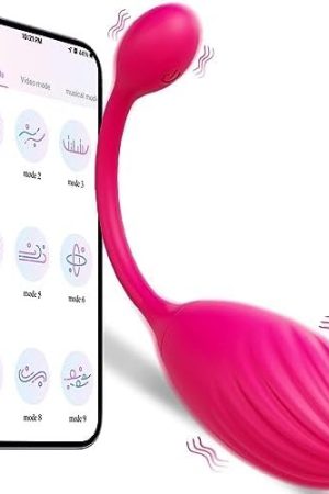 Kaiagame Remote Control Vibrator Remote Vibrator App, Long Distance Vibrator App Controlled Vibe Bluetooth Sex Toy Couples Remote Control Vibe, Couples Vibrator Phone Controlled Vibrator Adult Toy
