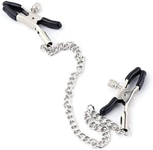 Sinloli Rotatable Adjustable Nipple Clamps And Rubber Coated Tit Clamps And Nipple Suckers With Storage Bag - Image 2