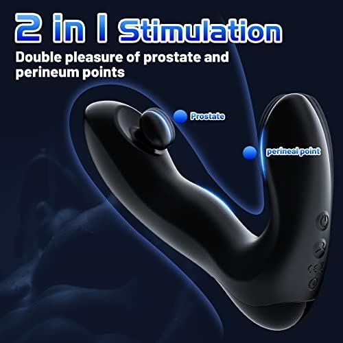 Male Sex Toys 10 Vibration Modes, Remote Control Vibrator, Thrusting Prostate Massager Waterproof, Sex Toys For Men Stimulates P Spot, Prostate Massager Adult Sex Toys & Games - Image 3