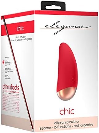 Shots Toys Elegance Clitoral Stimulator Chic, Red - Image 2