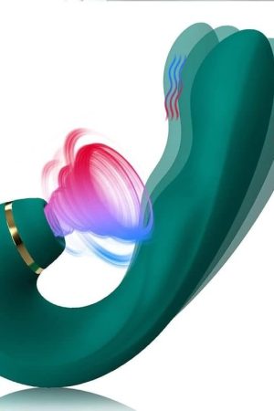 Female Masturbator 3 In 1 Clit Sucker Dildo G-Spot Vibrator Sucking Vibrators For Women Clitoral Stimulator Sex Toys