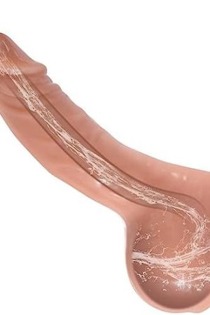 Squirting Dildo,8 In Realistic Dildo With Strong Suction Cup,Sex Toys For Women