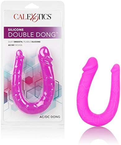 Calexotics Se-0311-70-2 Silicone Double Dong Ac/Dc Dong - Pink