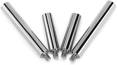 Toaka 4 Pieces Stainless Steel Rods - Additional Length Replacement Accessories Parts - For Male Penis Extender Traction Device Stretcher Enlargement Pump Max Vacuum Enhancer Enlarger - Image 2