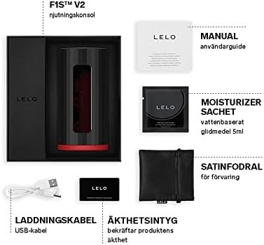 Lelo F1S V2 Waterproof Sucking Male Masturbator, Male Sex Toys, Pocket Pussy Men, Sex Toys For Men, Male Masturbators With 4 Vibrating Patterns, Blue - Image 2