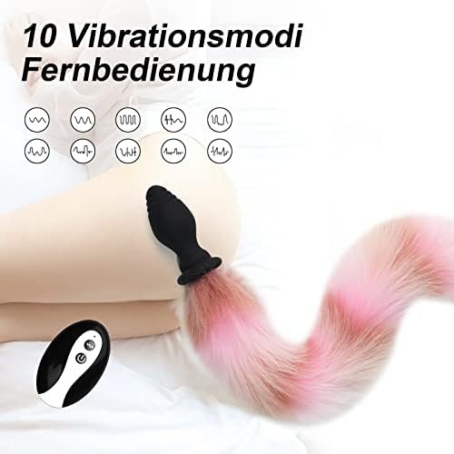 Fox Tail, Butt Plug With Smooth Long Fox Tail Anal Sex Toys Role Play Flirting Animal Tail/Anal Plug Fox Tail Sex Toys For Women/Cosplay Play-Mix Colors4 - Image 3