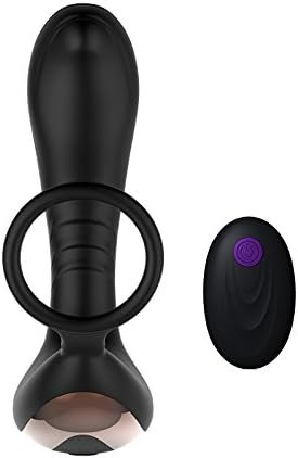 Anal Vibrator With Cock Ring And Remote Control – Pinky Time 7 Vibration Modes Prostate Massager Anal Plug G-Spot Stimulation Dual Motor Quiet Waterproof Silicone Sex Toys For Men, Women And Couple - Image 3