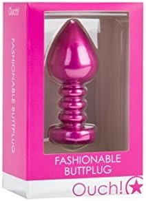 Ouch! Fashionable Butt Plug, Black - Image 2