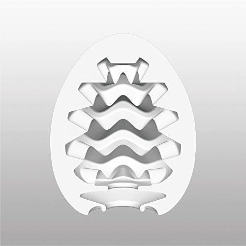 Tenga Egg-001 Wavy Easy Beat Egg Portable Male Masturbator - Image 3