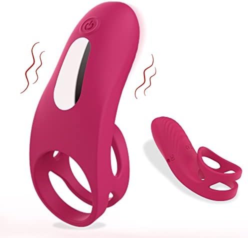 Cock Ring,Penis Ring With 9-Speed Vibrating Mode Medical Silicone Waterproof Rechargeable Powerful Vibration Sex Toy For Men And Couple