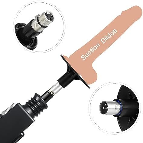 Sex Machine Suction Cup 3Xlr Suction Connector For Sex Machine 3.9'' Suction Cup 3Xlr Dildo Holder Thrusting Machine Attachments Sex Toys Accessory For Love Machines Gun Devices - Image 3