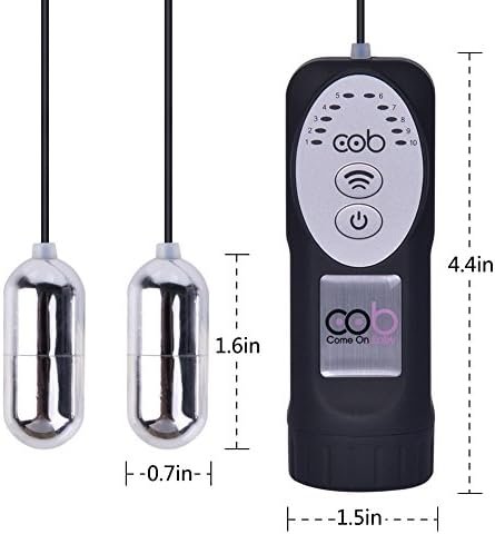 Dual Penis Head Vibrator Glans Massager, Cob Vibrating Penis Head Teaser Male Masturbator Multi-Speed Bullet Vibrators Sex Toys For Couples - Image 2
