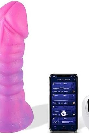 Anal Dildo Thick Huge Dildo With Suction Cup, Big Monster Silicone Fantasy Dildo For Men, 6 Inch Giant Soft Realistic Dildos For Women, Fat Massive Waterproof Vibrator, Wide Fake Penis