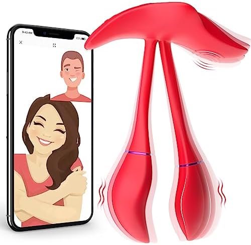 Rose Sex Toys For Women App Controlled Wearable Panty Vibrators Pistil Vibrating Panties Adult Toys, G Spot Butterfly Vibrator Couples Play, 9 Vibrations Clitoral Anal Nipple Stimulator For Womens Sex
