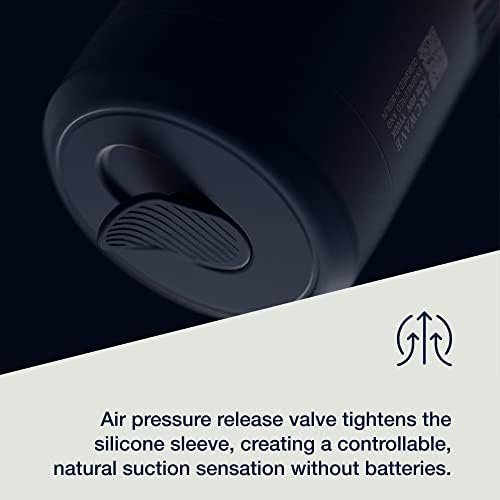 Arcwave Pow Male Stroker - Male Masturbator With Suction Control - Soft & Smooth Touch Penis Stroker - Clean Tech Silicone - Non-Electrical & Easy Clean Adult Sex Toy - Black - Image 2