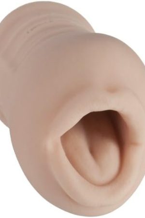 Doc Johnson Sasha Grey - Ultraskyn - Deep Throat Pocket Pal - Close-Ended Stroker - Creates Natural Suction