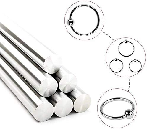 Manhood 18+ Adults Only Sex Toys Cock Rings Stainless Steel Penis Rings Glans Ring Love Toy (1 Pressure Joy Ball, 1.26"= 32Mm) - Image 3