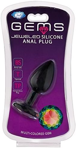 Cloud 9 Novelties Cloud 9 Novelties Gems Silicone Anal Plug, Medium - Image 3