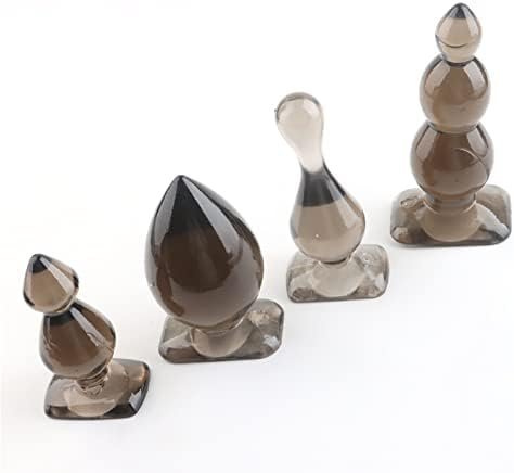 Large Gourd 4-Piece Anal Plug Set, Silicone Pagoda Bead Anal Plug Kit, Adult Sex Toys For Couple - Image 2