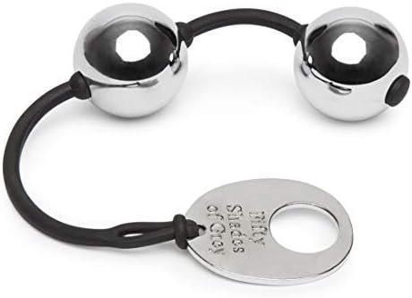 Fifty Shades Of Grey Inner Goddess Silver Pleasure Balls - Exercise Kegel Balls For Women - 221G