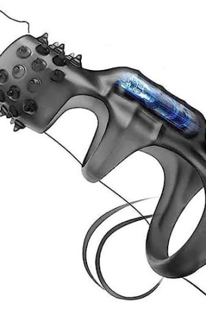 Ousandy Silicone Penis Sleeve Vibrating Cock Ring Vibrator With 9 Vibration Modes Sleeve Extender, Waterproof Adult Sex Toys For Men Couples Pleasure Adult Men'S Sex Toy