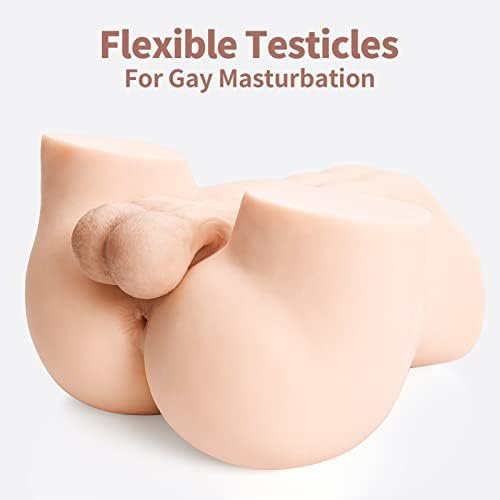 Male Masturbator Sex Anus Doll, Realistic Big Butt Ass With Fluttering Testicles & Anal Sex Stroker For Gay Masturbation, Adult Sex Toys For Gay & Men(14Lb) - Image 2